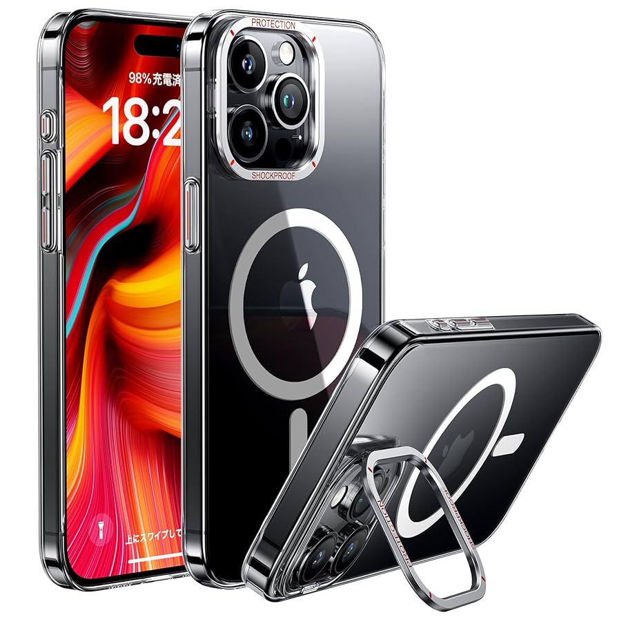 Amazon.co.jp: NIMASO レンズスタンド付き iPhone 15 Pro Max 用