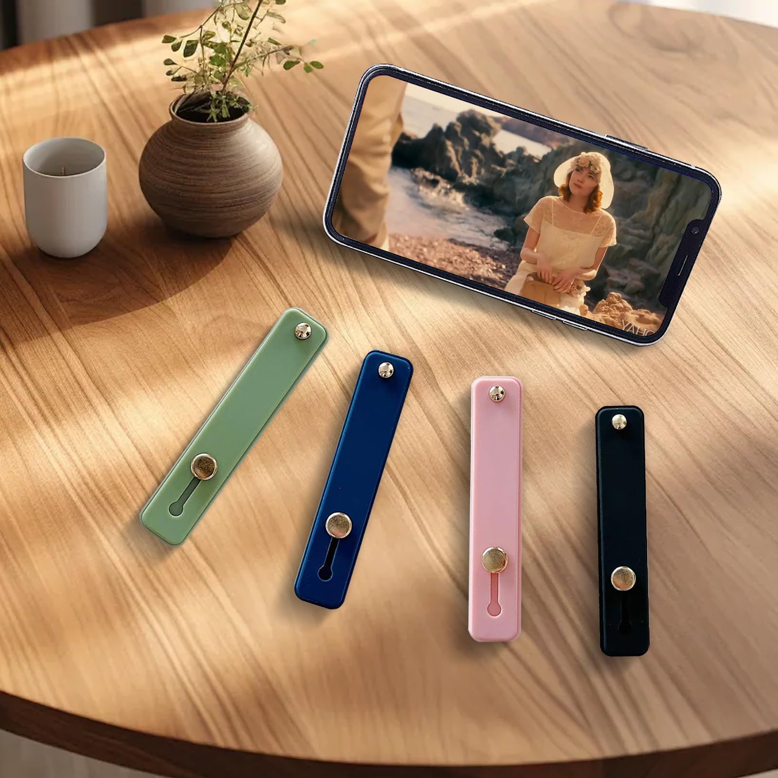 KGDUYC Supporto Per Anelli Per Dita A Fiori Oro - Foto 6