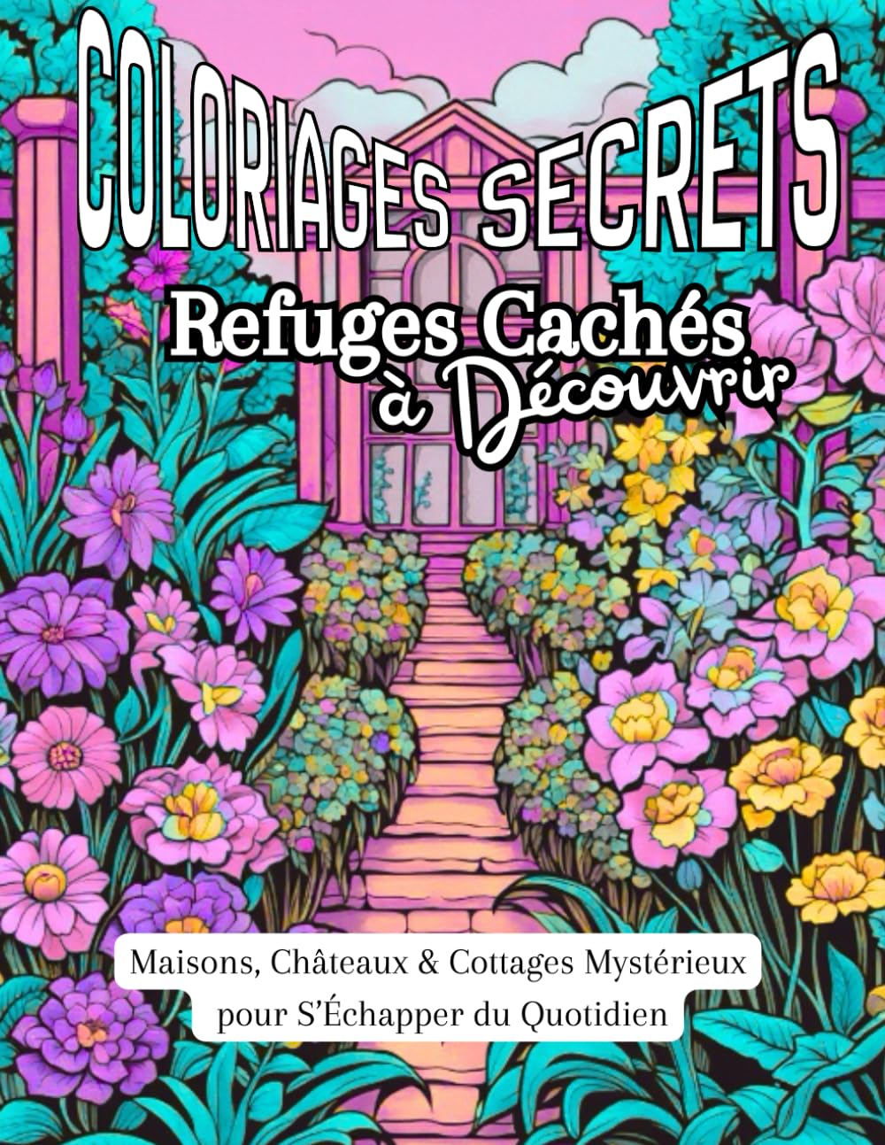 Coloriages Secrets : Refuges Cachés à Découvrir – Maisons, Châteaux & Cottages Mystérieux Pour S'échapper du Quotidien: (Livre de Coloriage ... Cadeau Créatif) - pour Adultes et Enfants