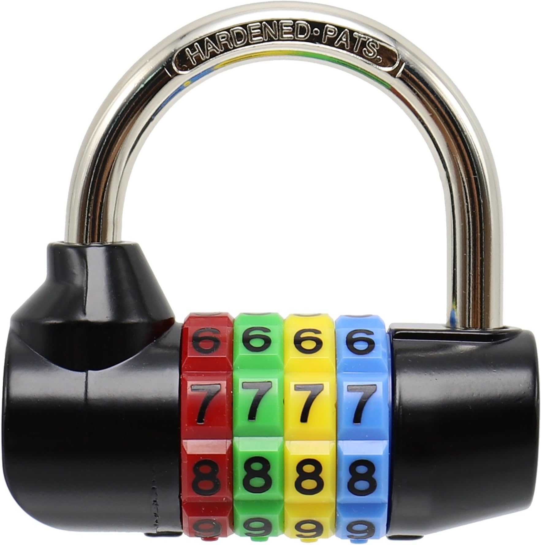 Combination Padlock for Gym Locker and Escape Room, Code Padlock, 7.8mm shackle