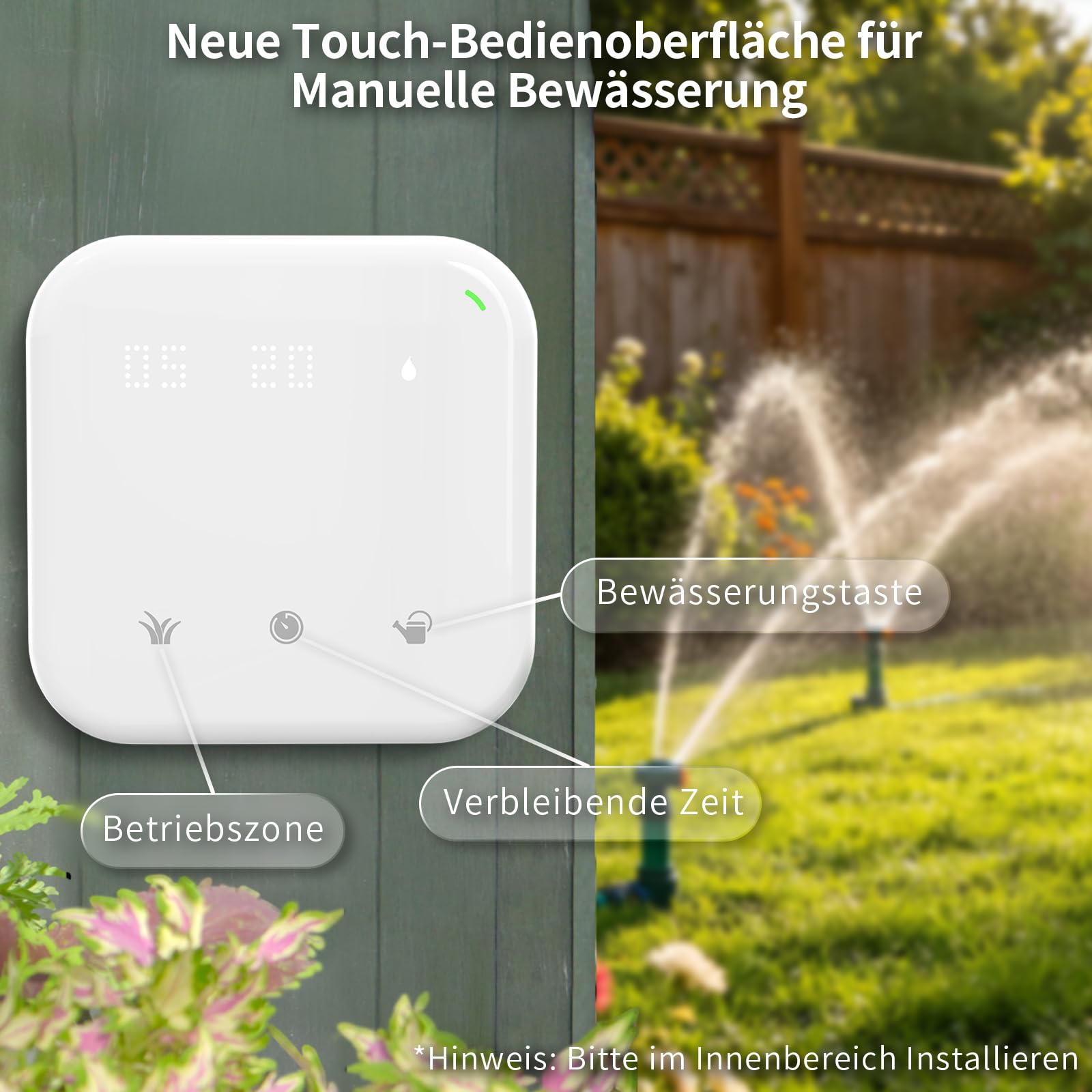 Netro Spark 16 Zonen Bewässerungscomputer WLAN App-Steuer Für Rasen Garten