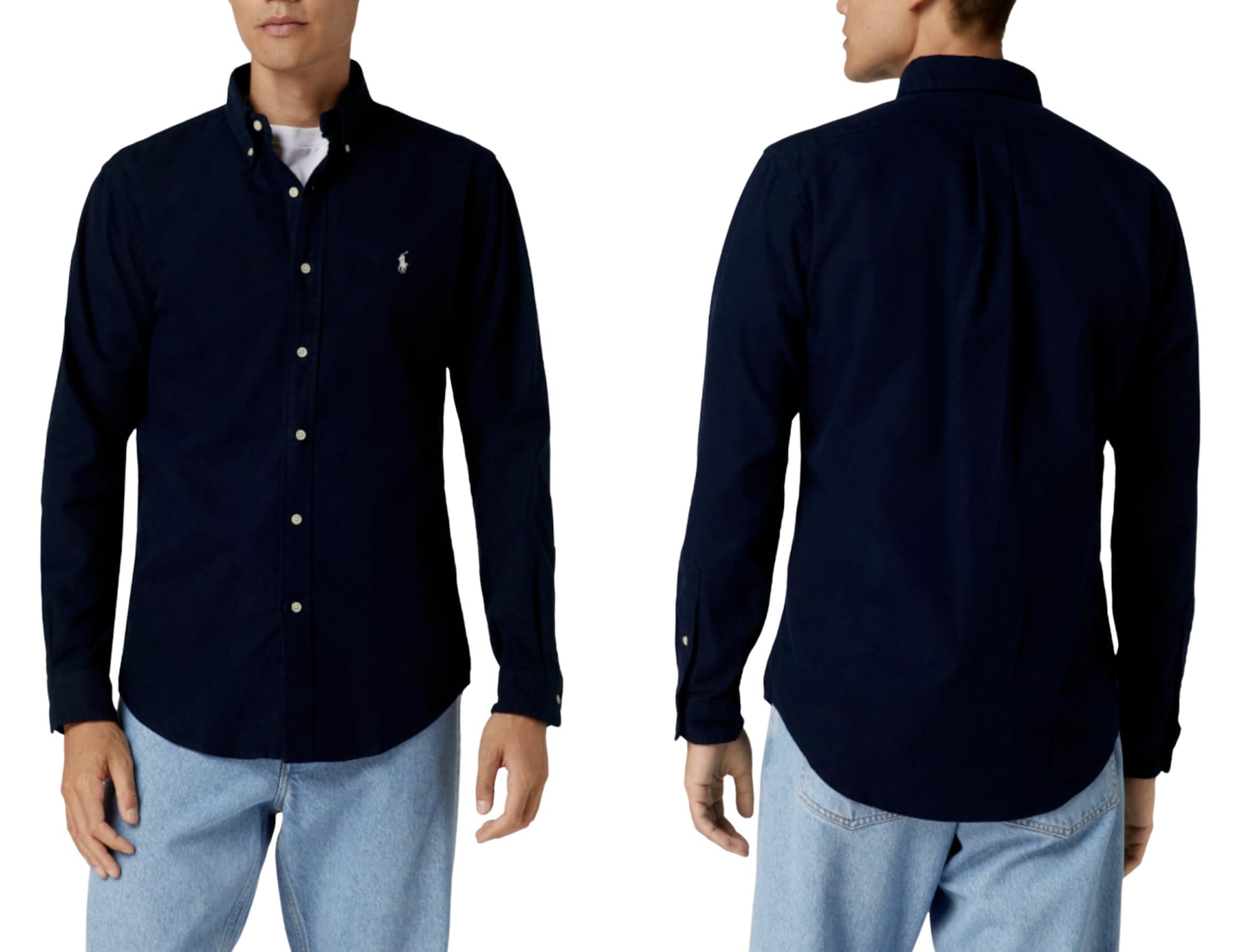 Ralph Lauren Camisa de manga larga para hombre - Ajuste personalizado