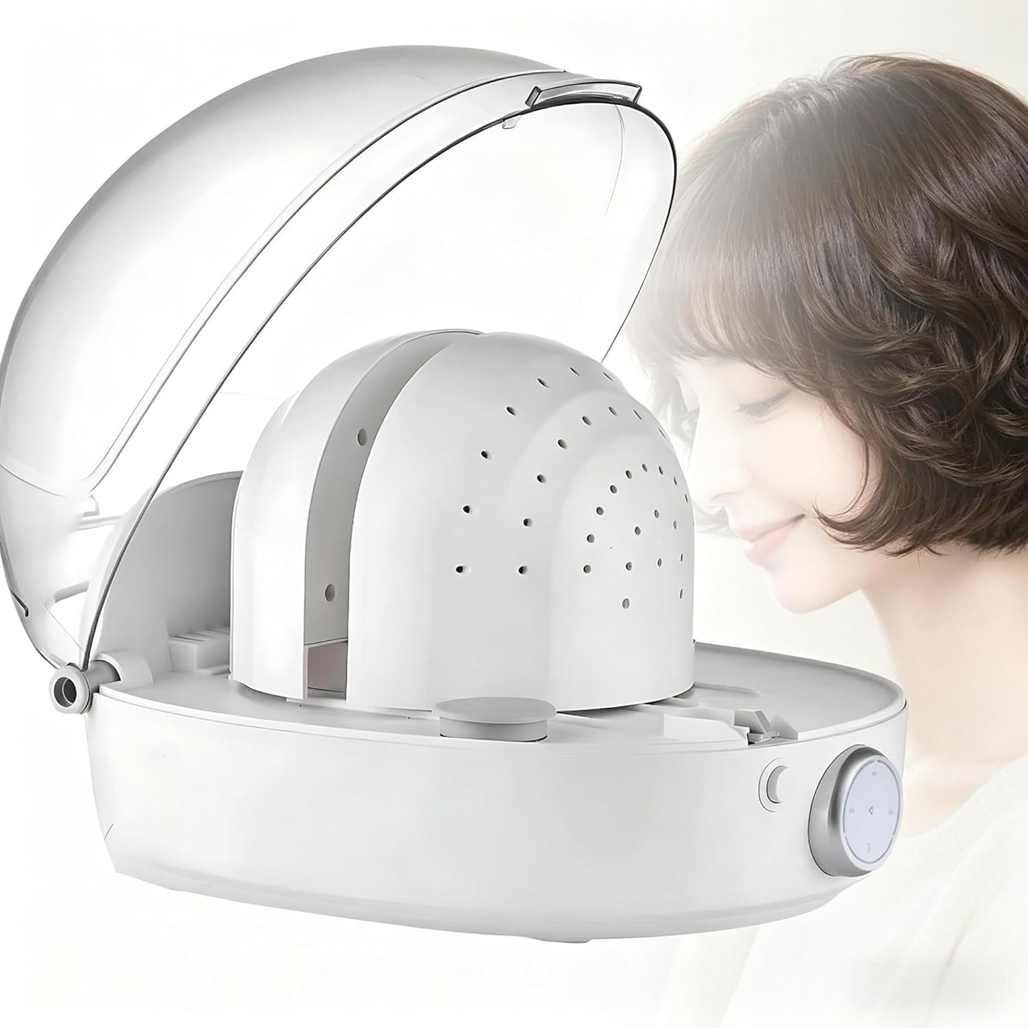Hat Care Solution Automatic Cap Cleaner Steamer Iron Dry Restores Misshapen Caps Wigs Supports LCD Computer Control