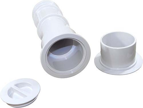 Miniatura 3 de AquaStar US101 - Soportes para paraguas de 7.5 pulgadas con funda y tapa central, color blanco