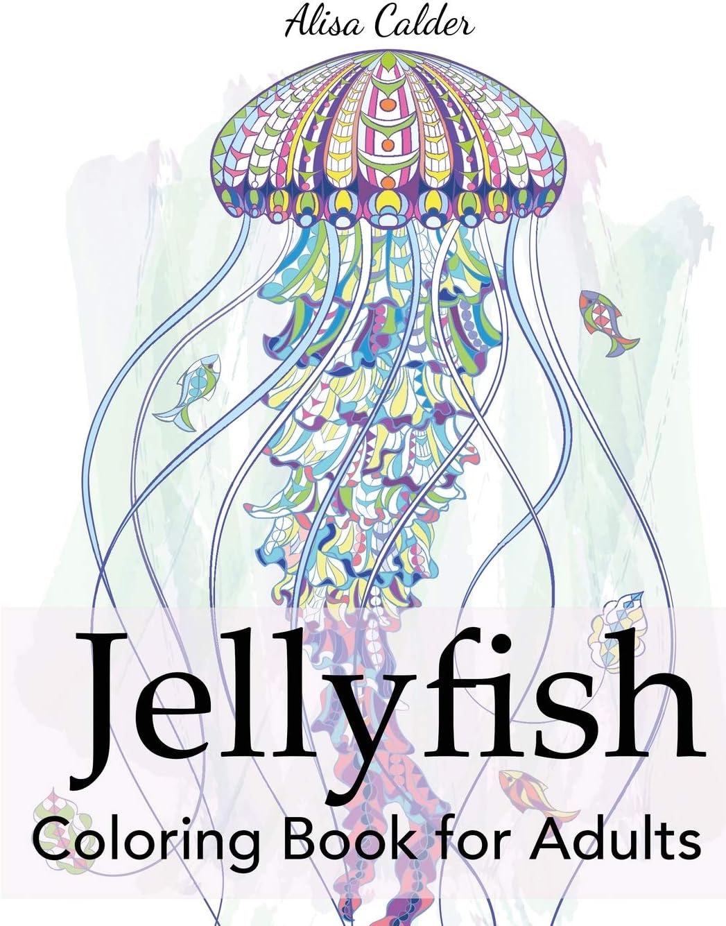 Jellyfish Coloring Book for Adults