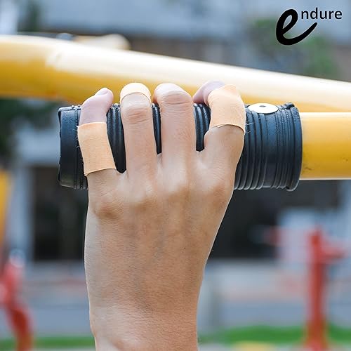Miniatura 5 de Endure - Cinta adhesiva de óxido de zinc, paquete de 3 cintas adhesivas deportivas rígidas, 1 pulgada x 5.5 yardas (3)