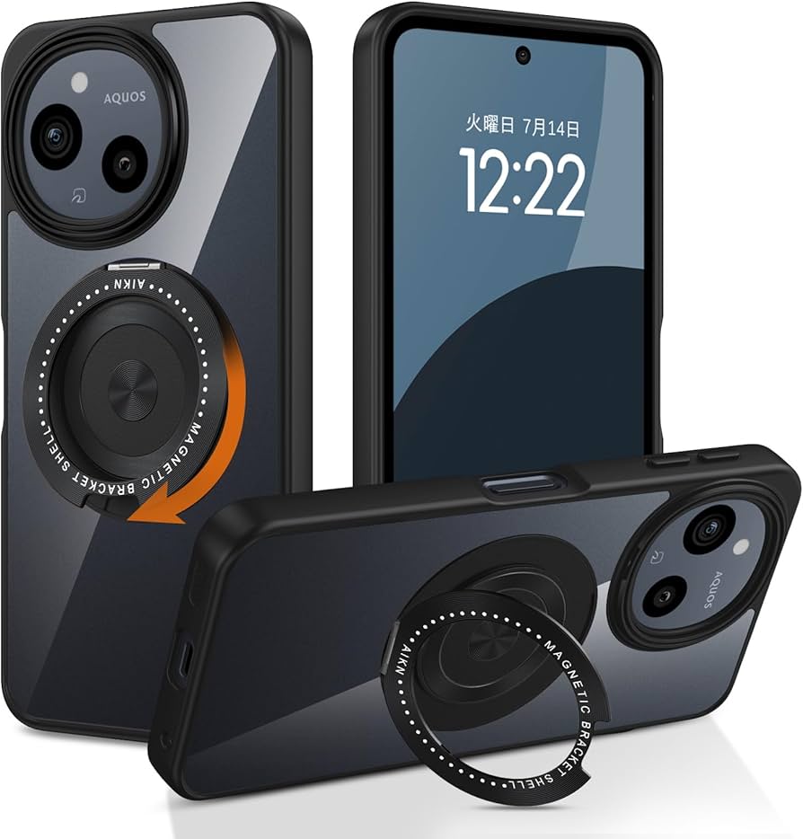 Amazon.co.jp: DOMAVER AQUOS sense9/sense10 ケース Magsafe対応 透明