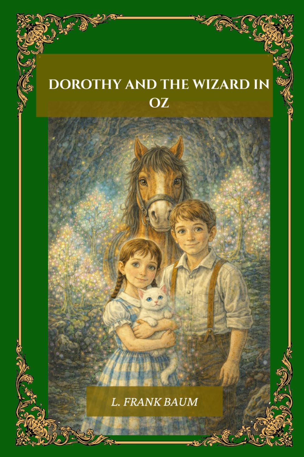 Dorothy and the Wizard in Oz (Illustrated): A Full-Color Chapter-by-Chapter Illustrated Edition