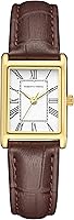 Roberto Marino RM1702 Women's Vintage Dress Watch - Japanese Quartz Movement, Leather Strap, 3 ATM Water Resistant
