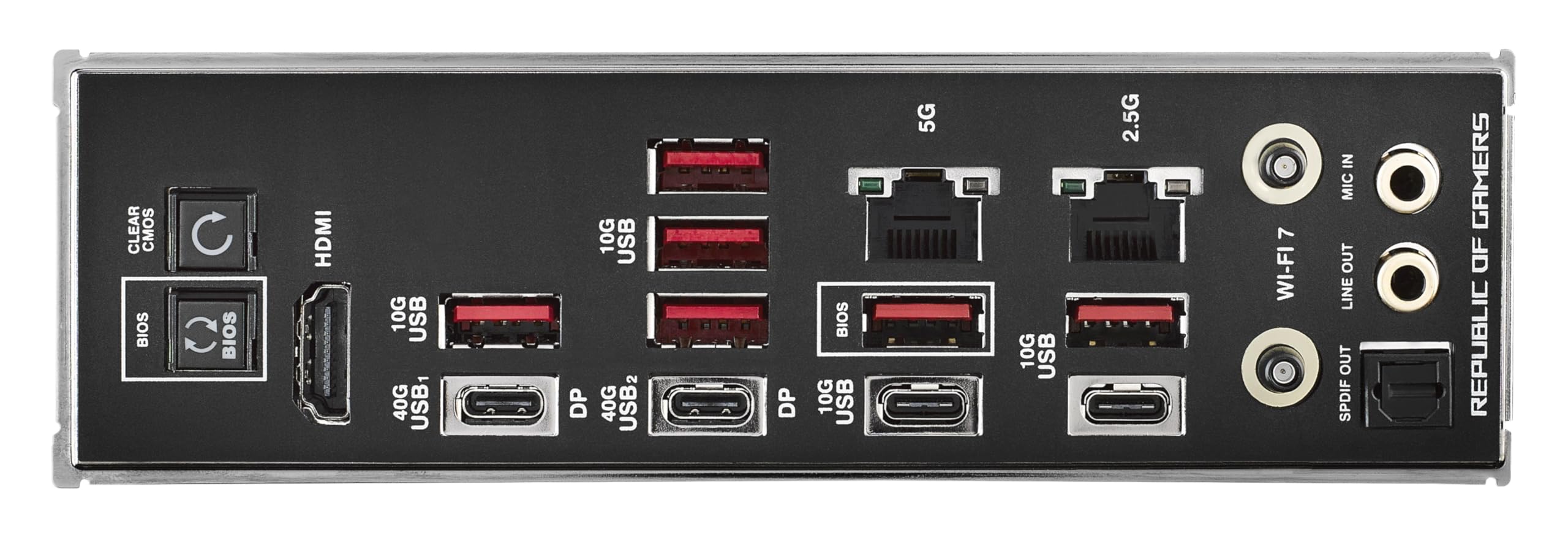 ASUS ROG Crosshair X870E Hero ATX, 18+2+2 stadi di alimentazione, slot DDR5, PCIe 5.0, le GPU di nuova generazione, cinque slot M.2, Wi-Fi 7, USB4, AI Overclocking, Slot PCIe Q-Release Slim
