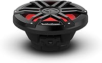 Vista 2 de Rockford Fosgate M1D2-10B Color Optix 10" DVC 2-Ohm Multicolor LED iluminado subwoofer marino - Negro