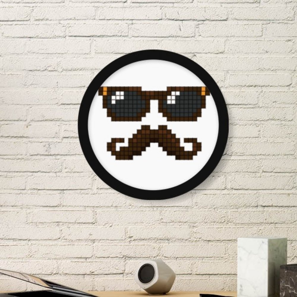 Art Prints Homme Pixel Barbe Lunettes Idée Cadeau Original