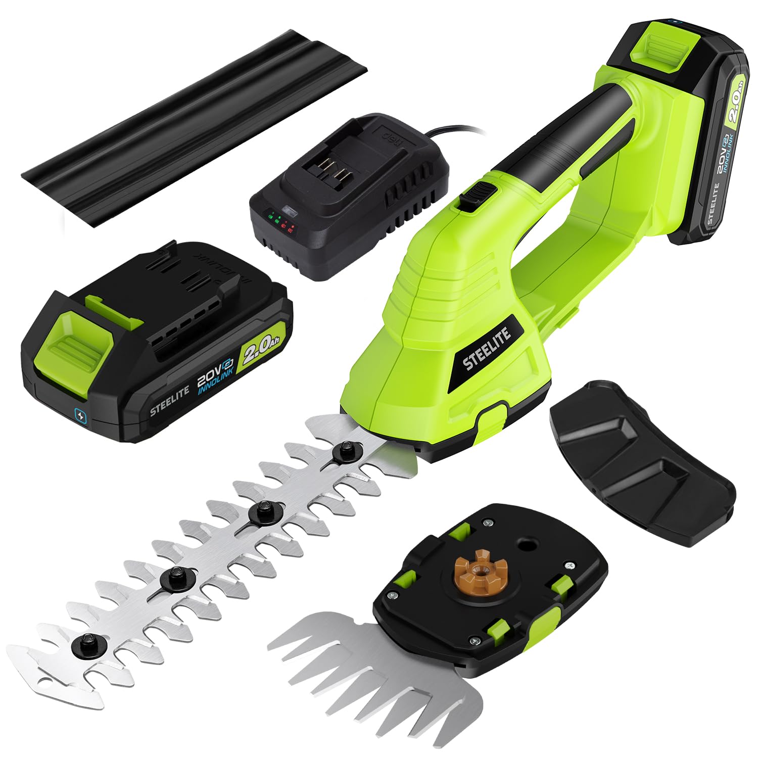STEELITE Hedge Trimmer Cordless, 21V Handheld