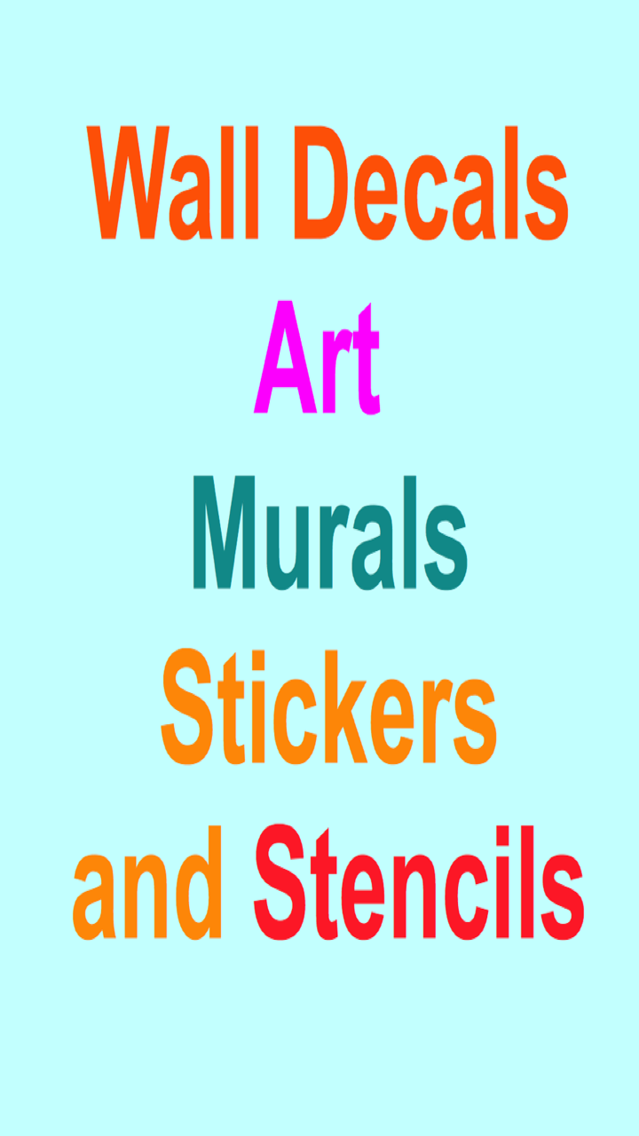 Wall Decals, Art, Murals, Stickers and StencilsAmazon.deAppstore for