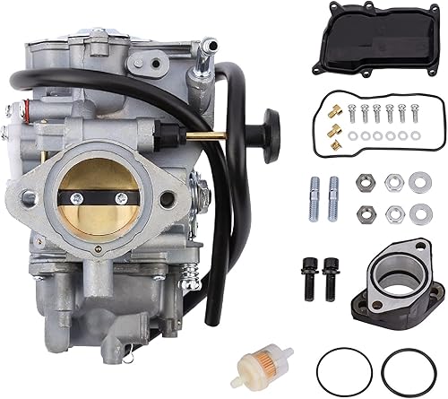 Warrior 350 Carburador compatible con Yamaha YFM350X Warrior 1988-2004, Kodiak 400 1996-1998, YFM350 Big Bear 1987-1998, YFM350ER Moto-4 1987-1995,