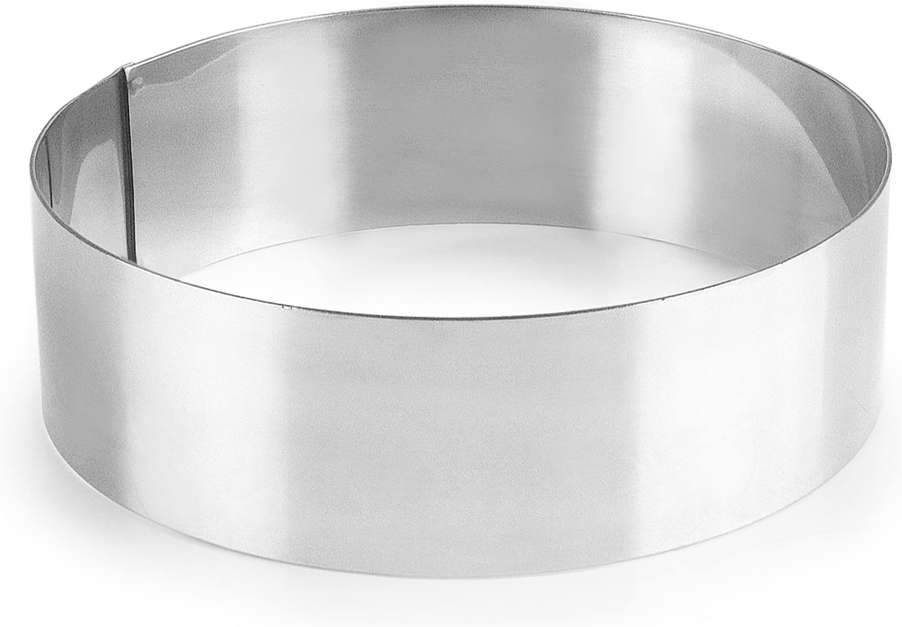Lacor 68610 Anello Per Torte Rotondo In Acciaio Inox, 10x6 Cm, Stampo Per Dolci Professionale - 3