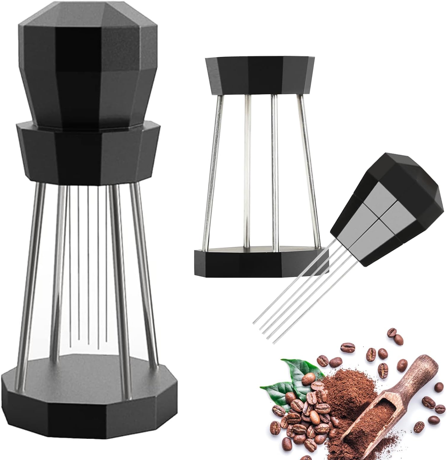 WDT Tool Espresso - Nadelverteiler Für Perfekten Kaffee-Puck & Aromatischen Espresso