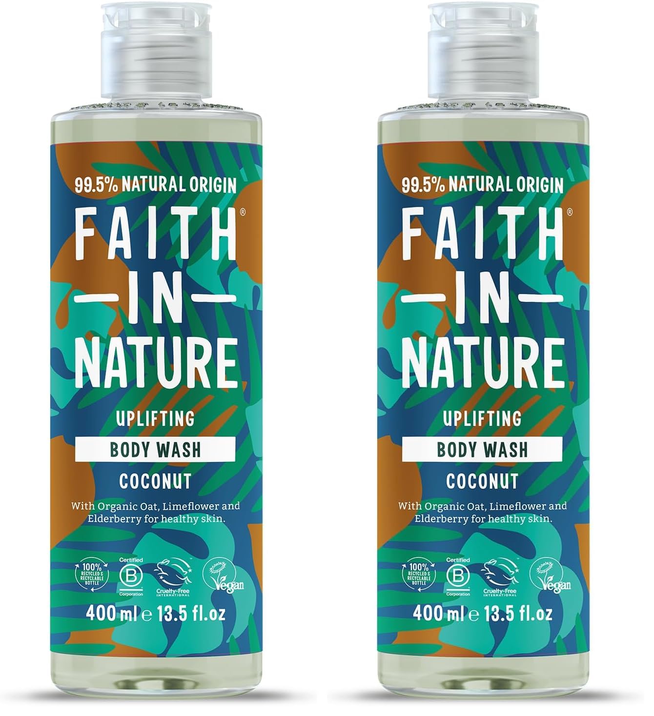 Faith In Nature Natural Aloe Vera Body Wash, Soothing Shower Gel, Vegan and Cruelty Free, No SLS or Parabens, 400 ml — view 17