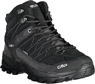 CMP Rigel Mid Men’s Waterproof Hiking Boots – Trail Shoes with Ankle Support & All-Terrain FullOn GRIP Sole