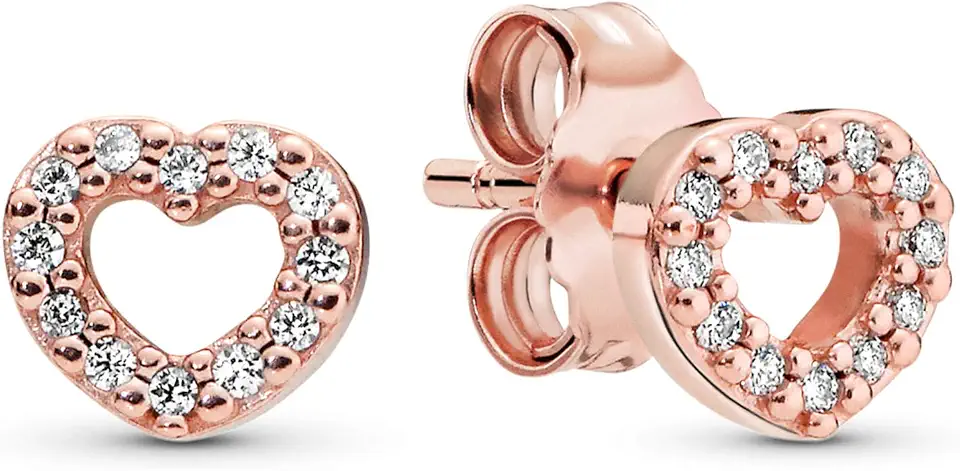 Pandora Erobertes Herz Damen Ohrstecker
