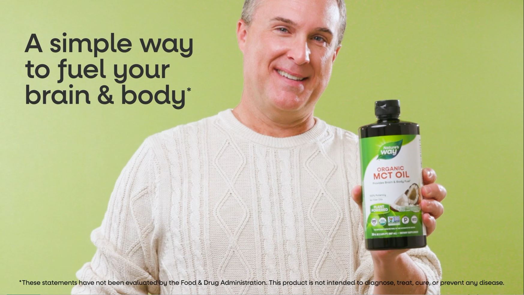 Amazon.com: Nature's Way Organic MCT Oil, Brain and Body Fuel