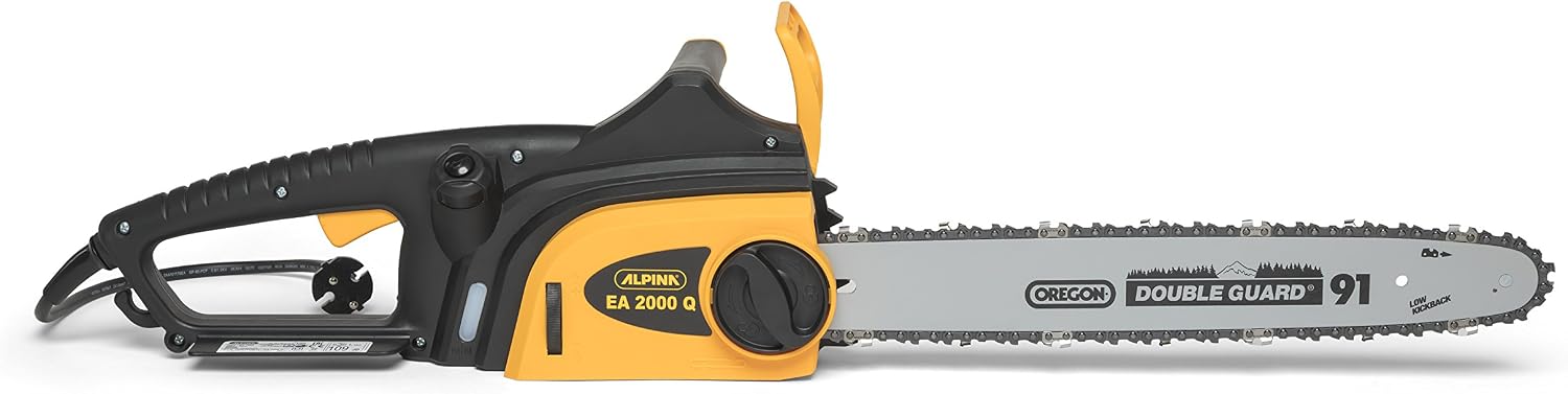Alpina 292616100/11 Tronçonneuse Électrique EA 2000 Q, 2000 W, Jaune, Longueur du guide 40 cm (16") — vue 5