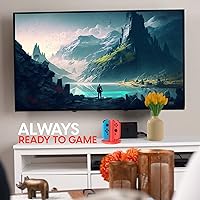 Vista 7 de Talkworks Joy Con Charging Dock for Nintendo Switch - Docking Station Charges Up to 4 Joy-Con Controllers Simultaneously (Controllers Not Included)