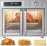 Flexify Classic French Door Toaster Oven Air Fryer Combo, 26.4 QT | 10-in-1 Large Capacity, 26.4 QT Countertop Oven, 25% Faster Cooking and 90% Less Oil, Stainless Steel — image 11