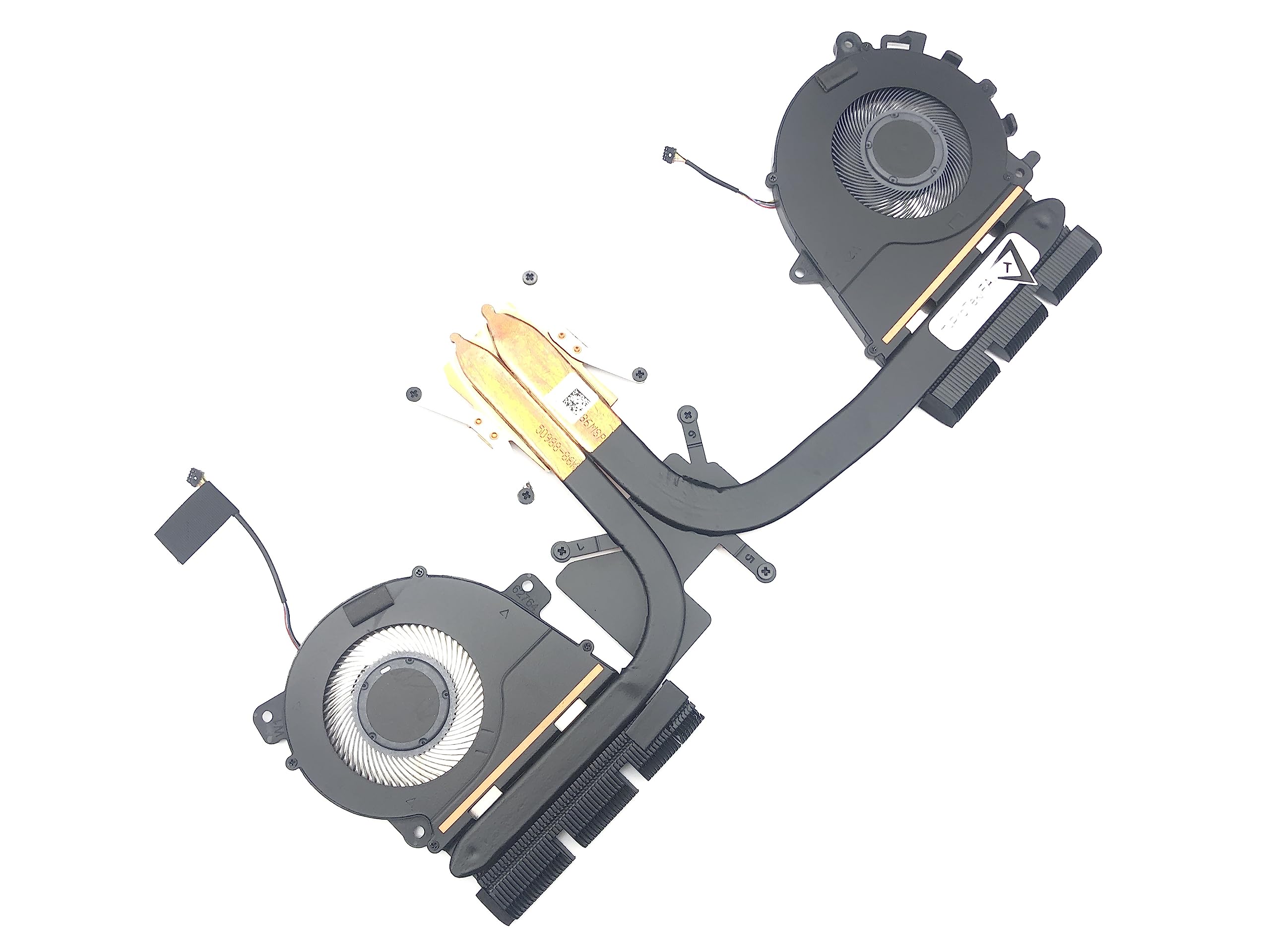CPU GPU con dissipatore di calore di ricambio ventola di raffreddamento compatibile per Lenovo Yoga 530-14IKB (81EK00W6GE CPU GPU con dissipatore di calore di ricambio ventola di raffreddamento compatibile per Lenovo Yoga 530-14IKB (81EK00W6GE