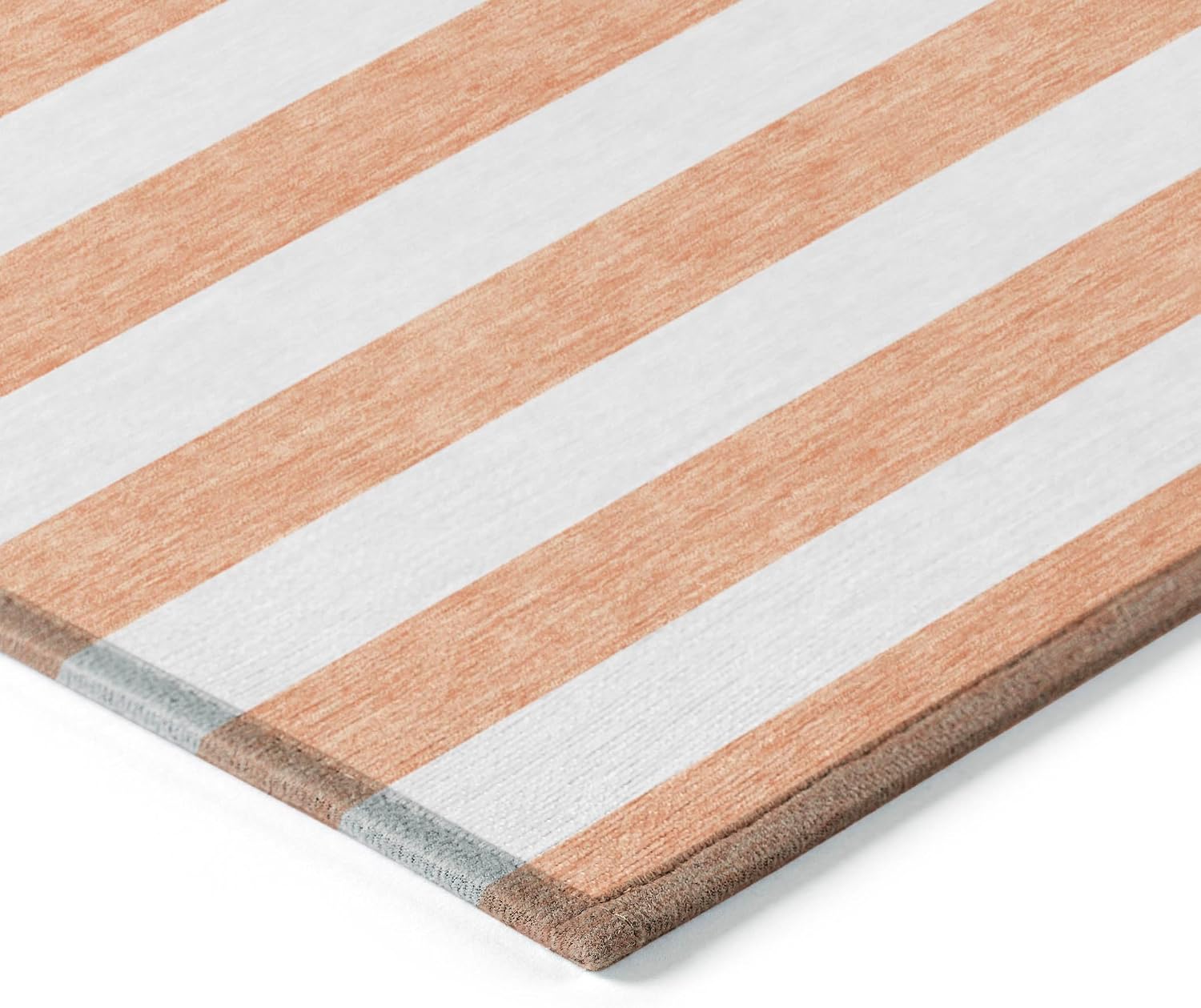 Addison Rugs Chantille ACN528 Orange 3' x 5 Indoor Outdoor Area Rug, Stain Resistant, Machine Washable, Non Shedding, Bedroom, Living Room, Dining Room, Kitchen Rug