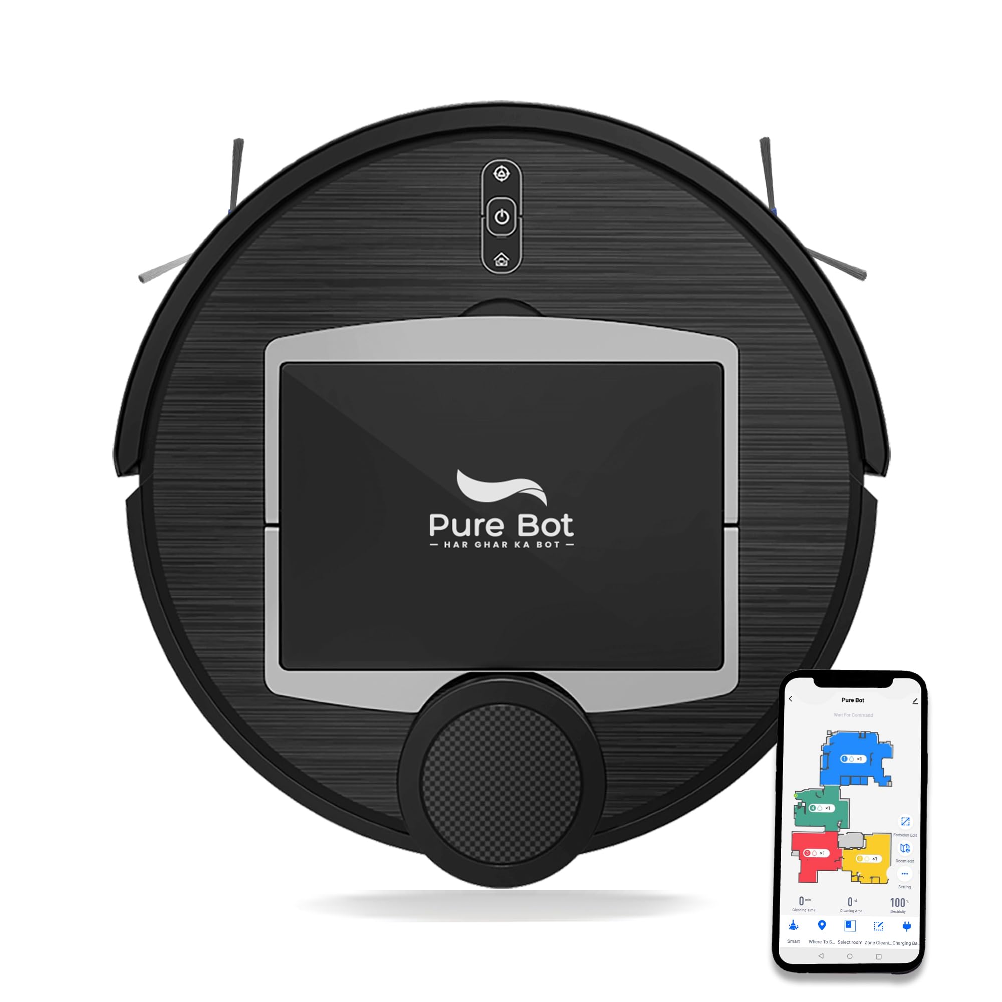 See full amazon price history chart for Pure Bot | Robotic Vacuum Cleaner | Replacable Accessories | For Model GB Classic C1 and L1 | Tape Roll & Side Brushes Pure Bot | Robotic Vacuum Cleaner | Replacable Accessories | For Model GB Classic C1 and L1 | Tape Roll & Side Brushes (B0D76RCVPB) Amazon Price History, Amazon Price Tracker