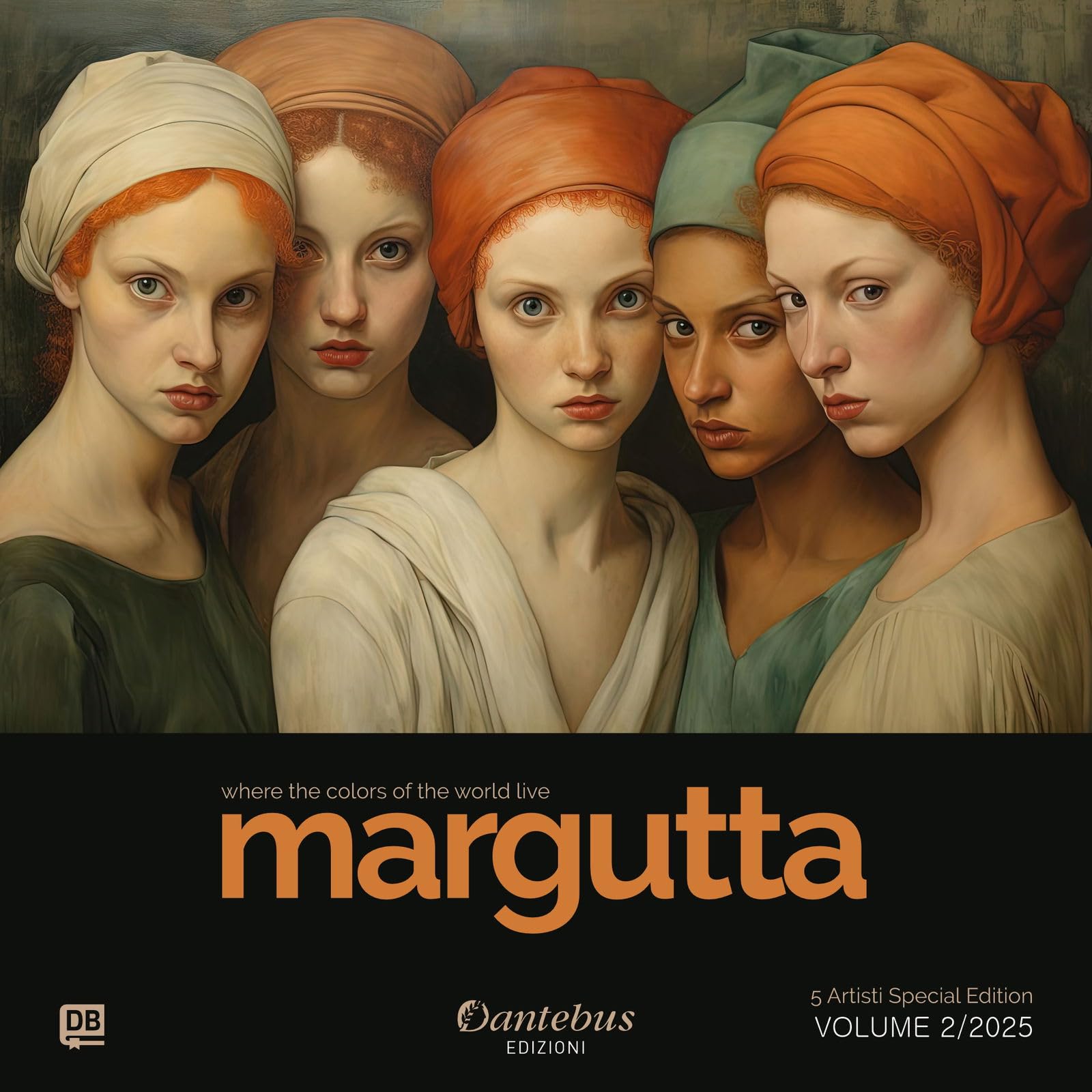 Margutta. 5 artisti special edition 2025 Vol 2 bel ouvrage de collection relié