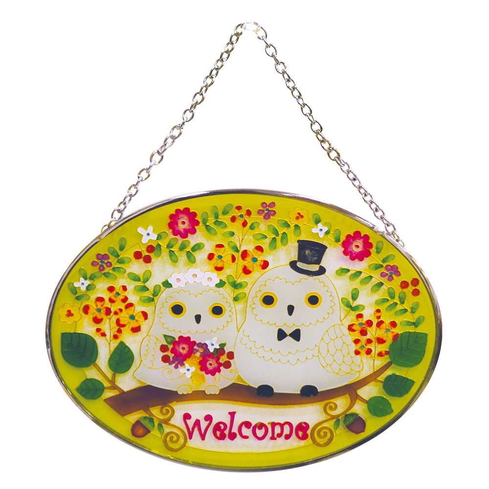 Amazon.co.jp: フォーカート かわいい 手作り ガラス細工 ステンド