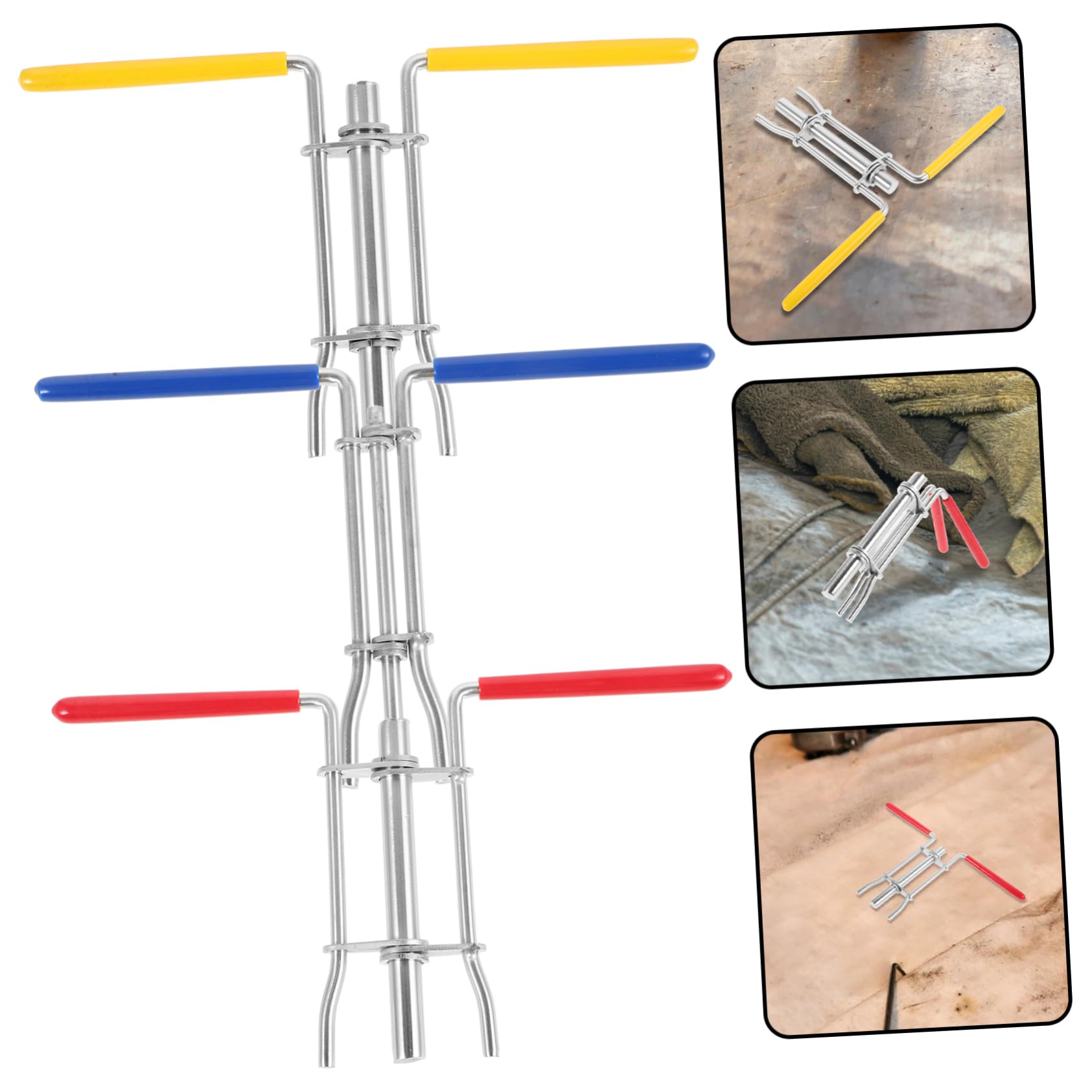 PRETYZOOM Kit De Herramientas De Instalación Para Pistón Del Cilindro Hidráulico, 3 Piezas, Compatible Automóviles, Fácil Uso, Materiales Robustos, Para Sellos Tipo u y Juntas Internas, Uso Automotor