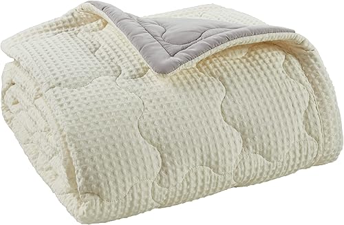 ZZZhen Manta con peso + manta de gofre ponderada