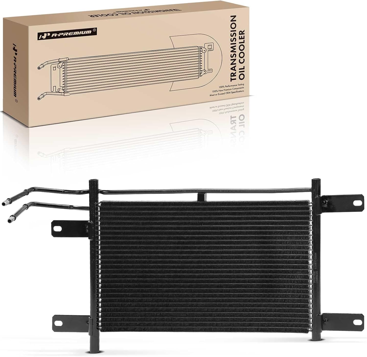 A-Premium Transmission Oil Cooler Compatible with Dodge Ram 1500, Ram 2500, Ram 3500, 2003 2004 2005 2006, 5.7L, Replace# 52029089AB