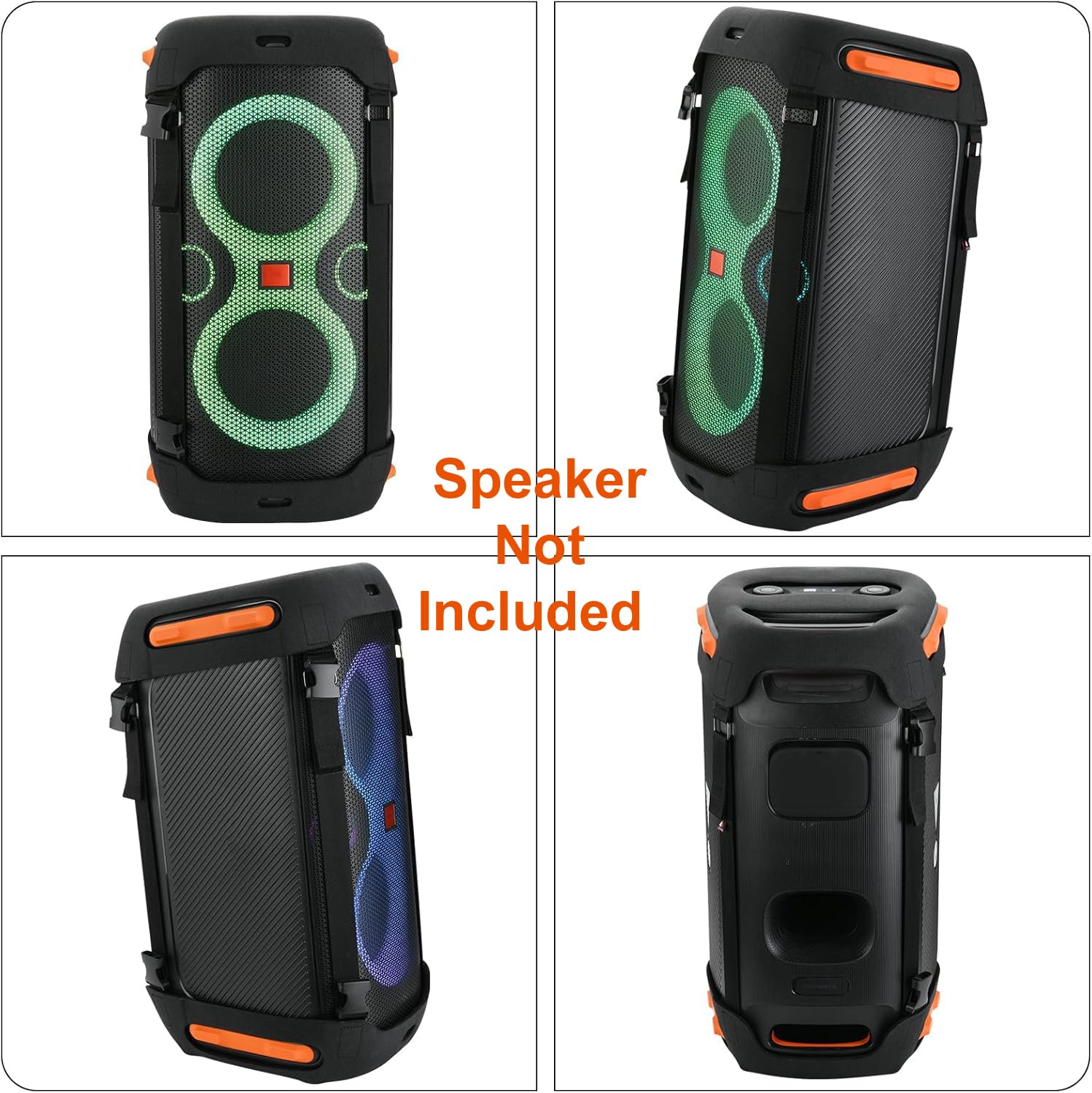 Zitel Case Compatible for JBL PartyBox 110 Bluetooth Speaker EVA