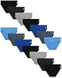 Mens Underwear Briefs - 14 Pack Cotton Tag Free Low Rise Briefs Underwear for Men Pack with Contour Pouch