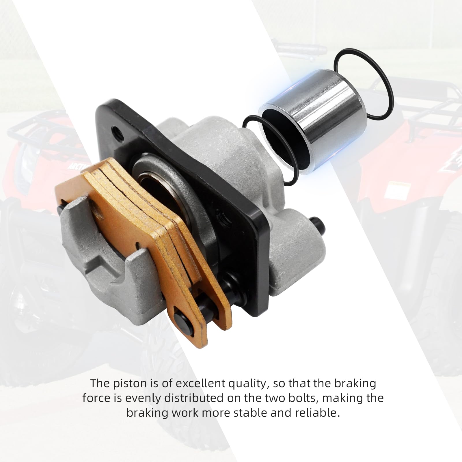 Replacement Rotor 1436-164 XuLong Front & Rear Brake Pads For ARCTIC ...