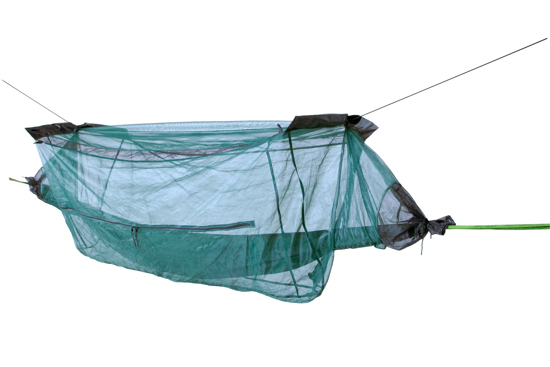 DD HAMMOCKS Hängematte-Moskitonetz für Hängematten bis 2,7 m Länge, grün