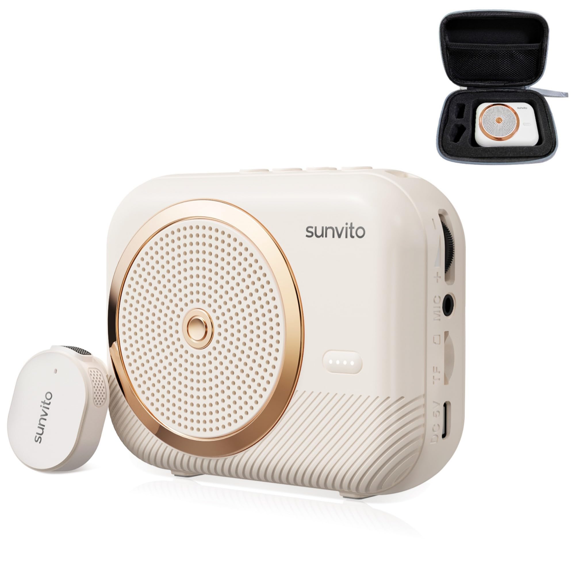 Photo 1 of sunvito Voice Amplifier with Wireless Lavalier Microphone
