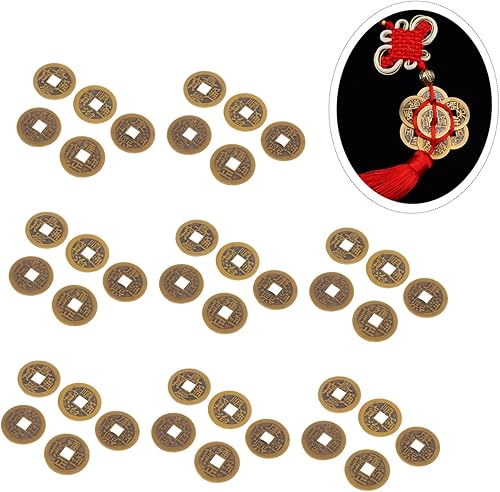 Miniatura 5 de CALLARON Monedas chinas de buena suerte Feng Shui, moneda de año nuevo chino, moneda de la fortuna china, moneda china antigua, dinastía, tiempo,