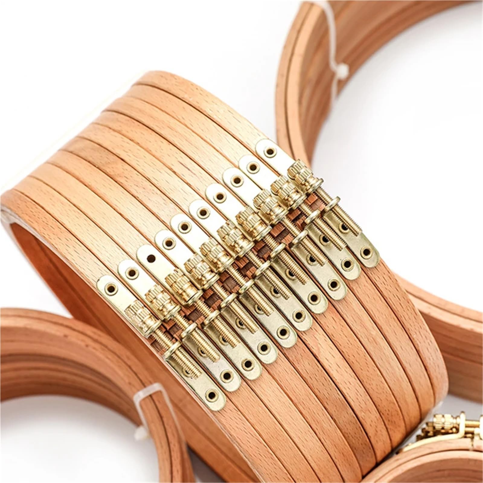 Lot de 10 cerceaux à broder en bois hêtre haute qualité, 7,6 30,5 cm, kit cercles , outil couture et point d'aiguille Broderie, La Couture DéCorative Et Artistique