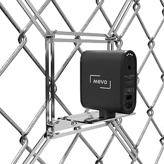 Mevo Start Fence Mount Metal Camera Fence Mount for GoPro iPhone, Mevo Start, Phones, to a Chain Link Fence for Recording Baseball/Softball (Mini Plus)