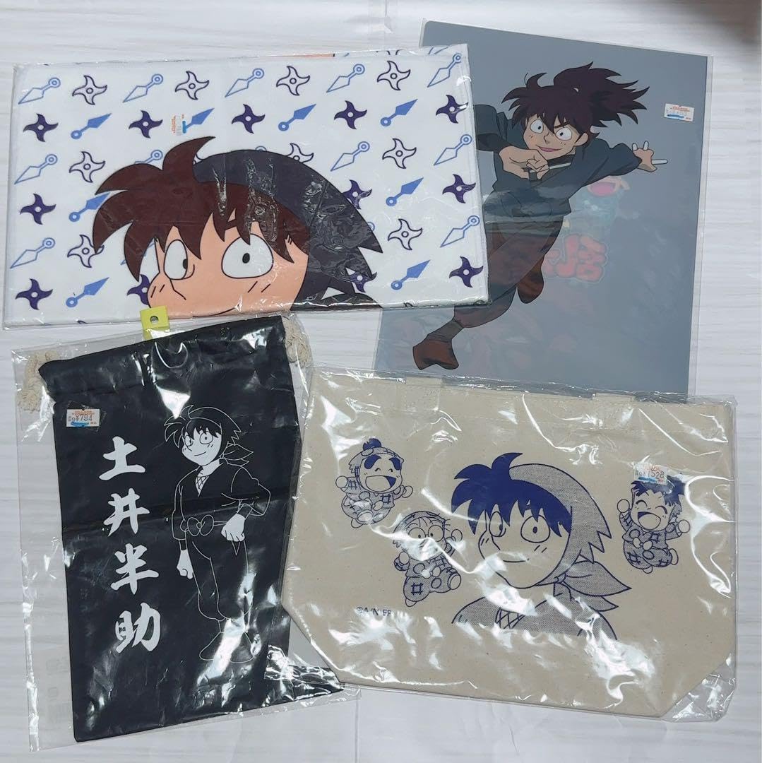 Amazon.co.jp: 土井先生 土井半助 4点 タオル 巾着 ポーチ