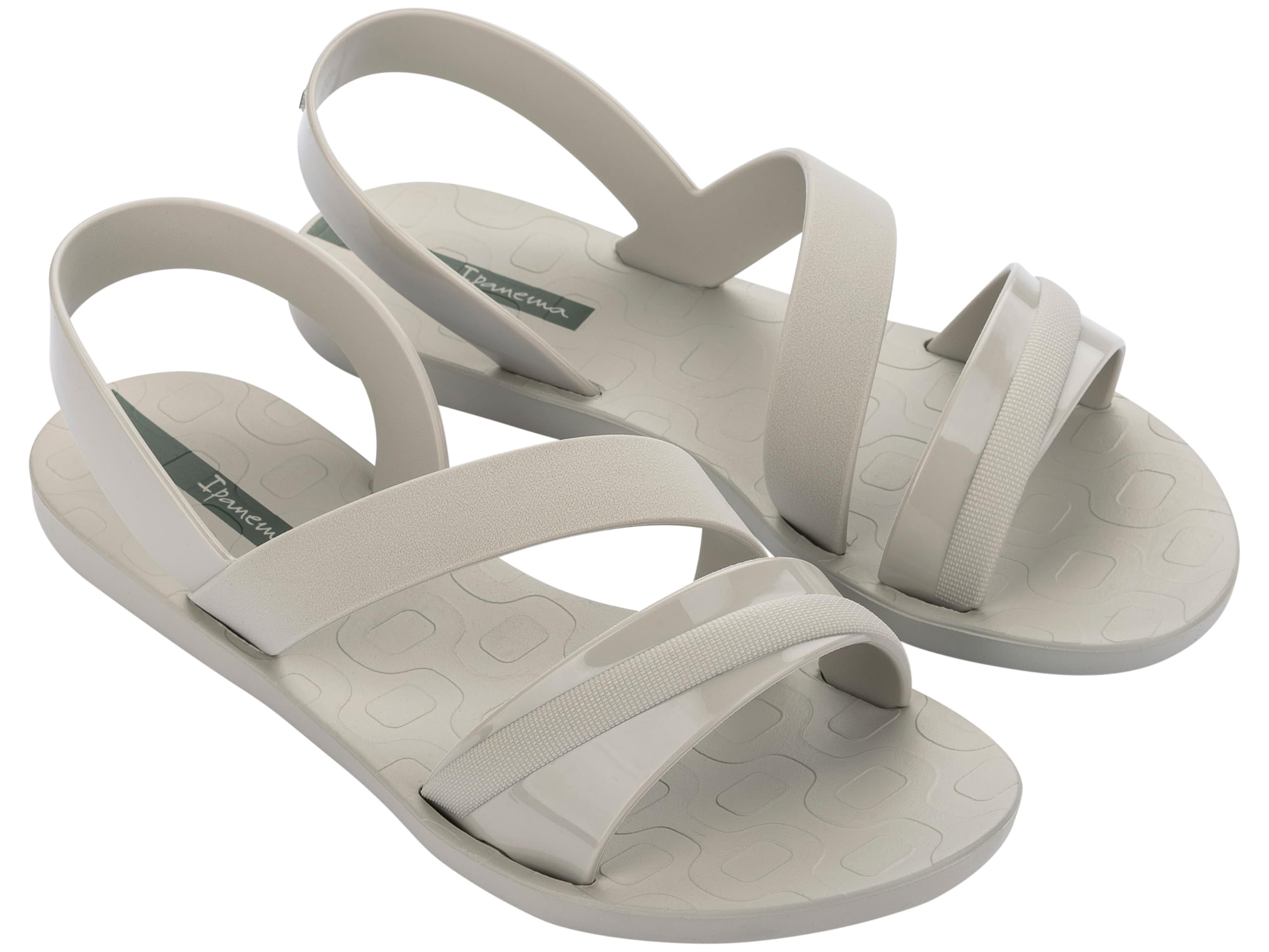 Ipanema Women's Vibrant Sandal Fem, Beige Beige Green, 6 UK