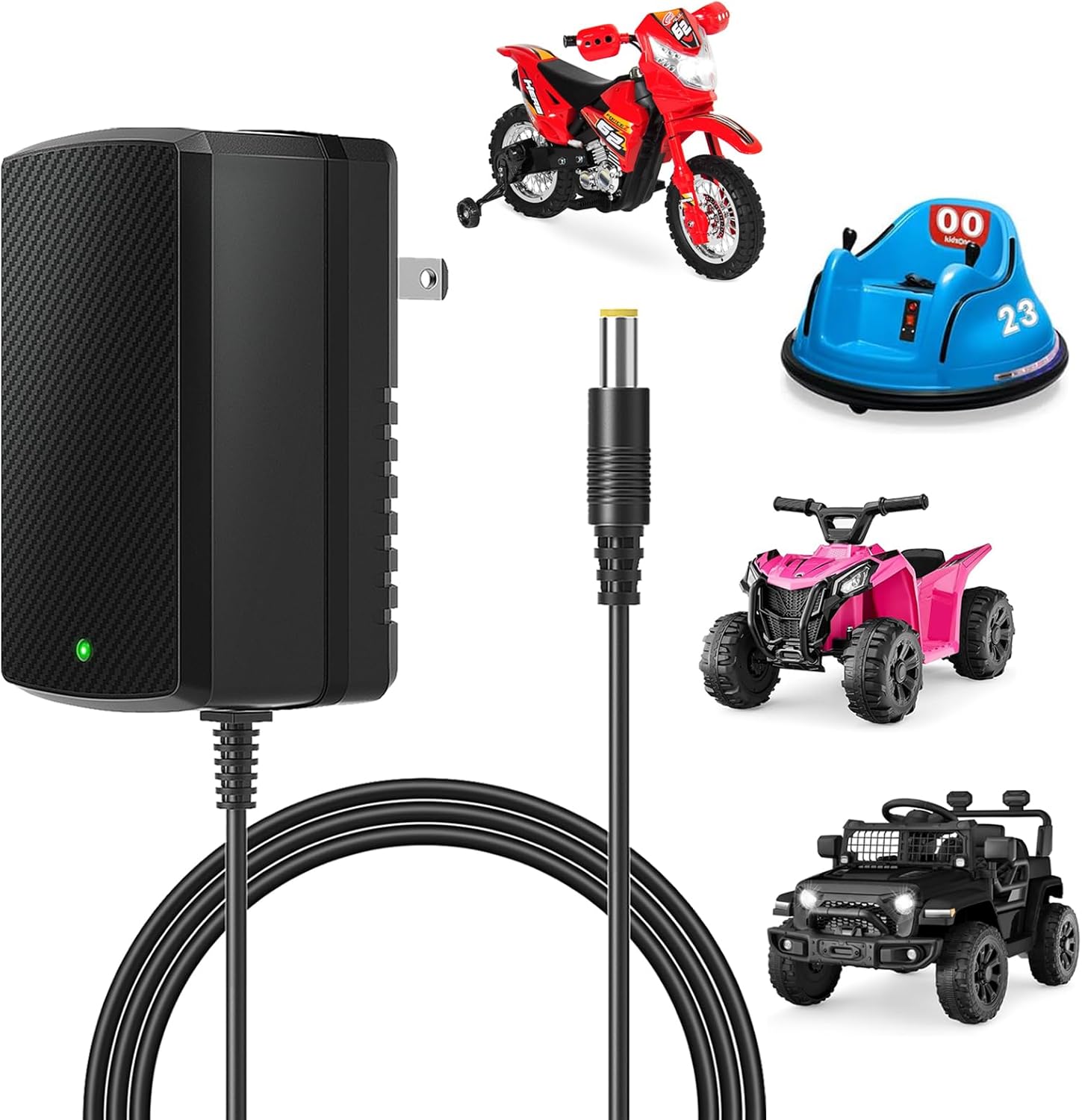 Kid Trax Power Wheels Volt Battery Charger 6V Charger For Kids