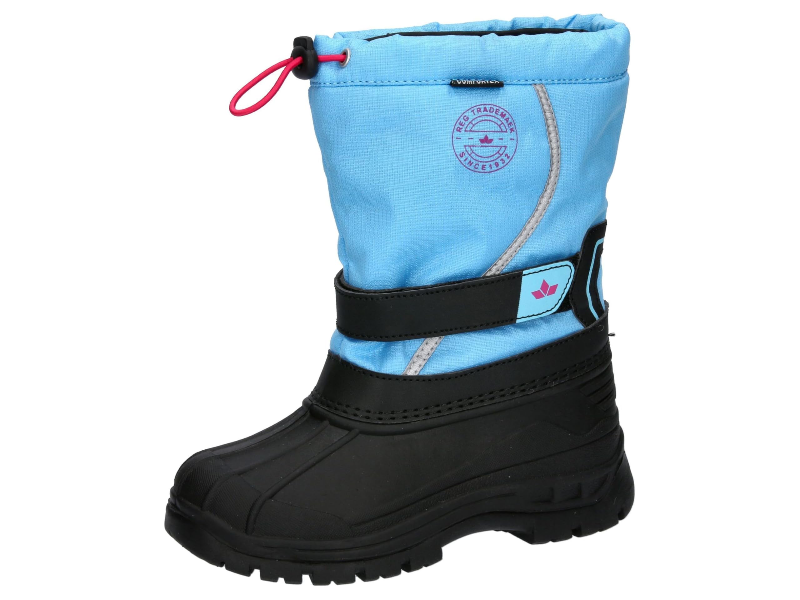 Lico Unisex Children's Fritzi V Snow Boots, Turquoise Pink, 14 UK