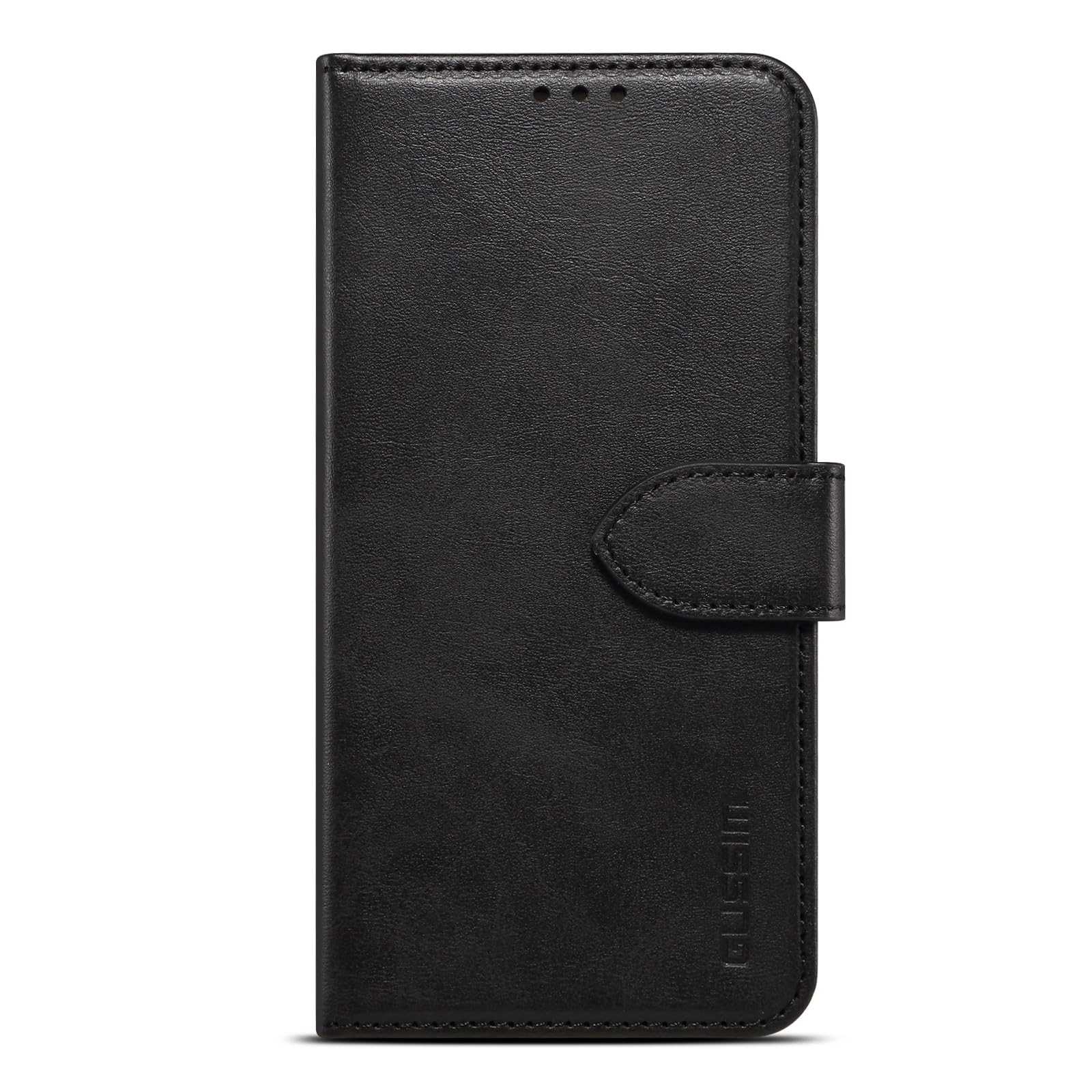 Étui Apple iPhone 17 Air noir housse cuir protection rabat portefeuille porte-carte - 8