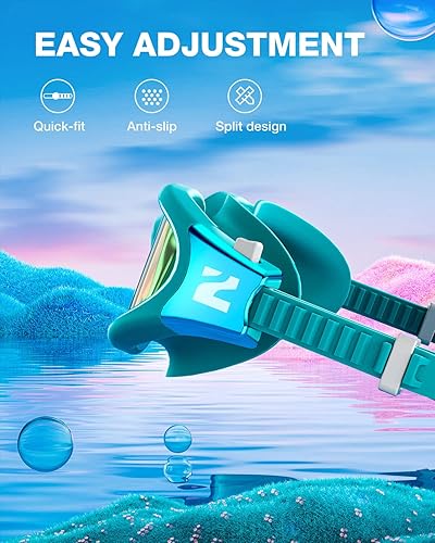 Miniatura 6 de ZIONOR G1MINI - Gafas de natación polarizadas fotocromáticas ultra para niños y niñas